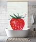 Preview: Extartiqe Duschrollo - Erdbeere modernes Rollo Made in Germany